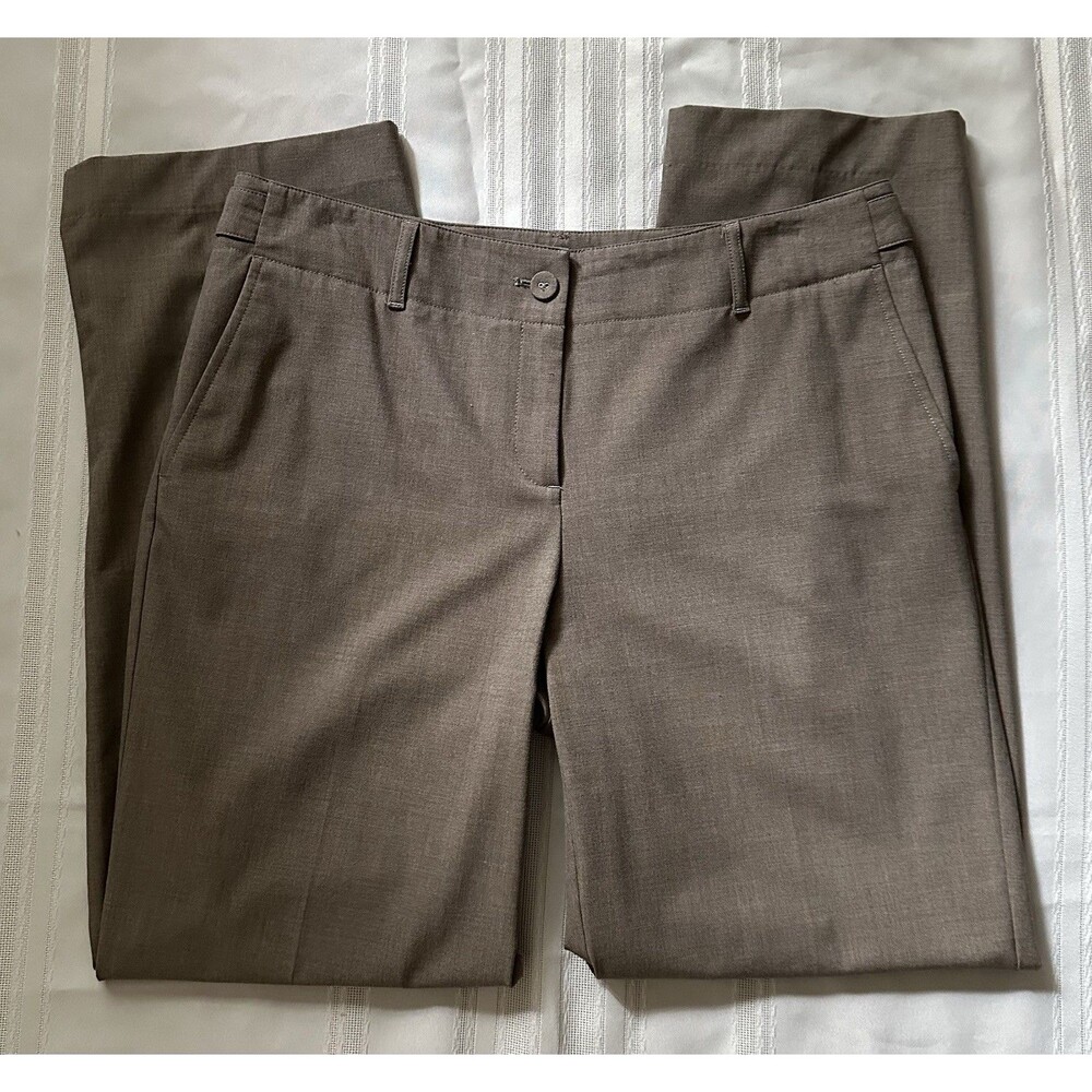 J. Jill Genuine Fit Stretch Straight Leg Dress Pants Brown  Size 12 Women’s EUC